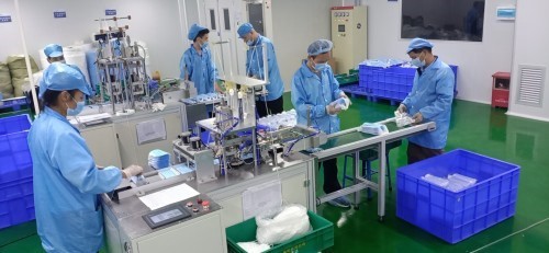 跨界戰“疫” 珠海三灶鎮企業依托生物科技技術日產百萬口罩，筑牢復工復產安全防線